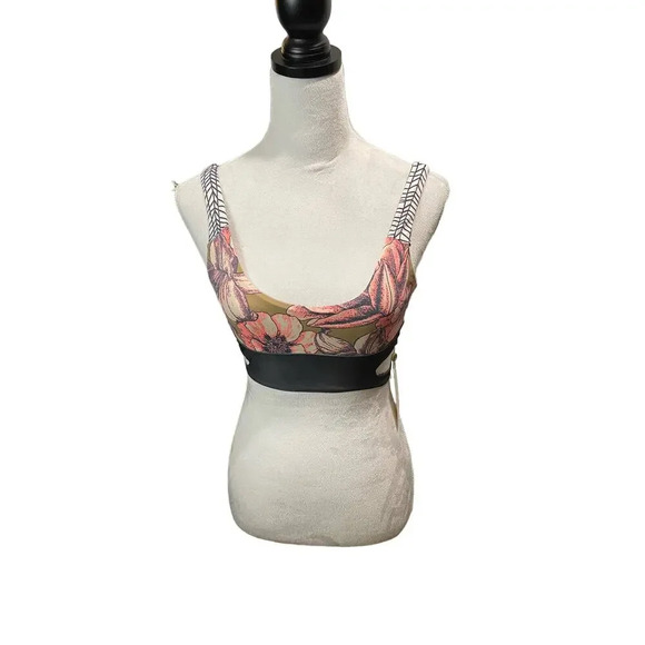 Maaji Reversible Patterned Swim Top - Picture 1 of 9